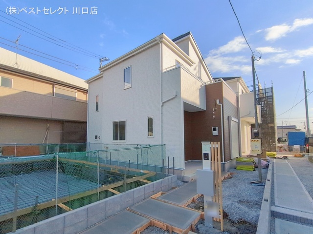 埼玉県川口市大字伊刈の新築戸建て外構写真 2026年1月19日撮影