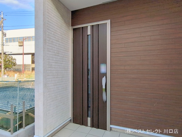 埼玉県川口市大字伊刈の新築戸建て外構写真 2026年1月19日撮影