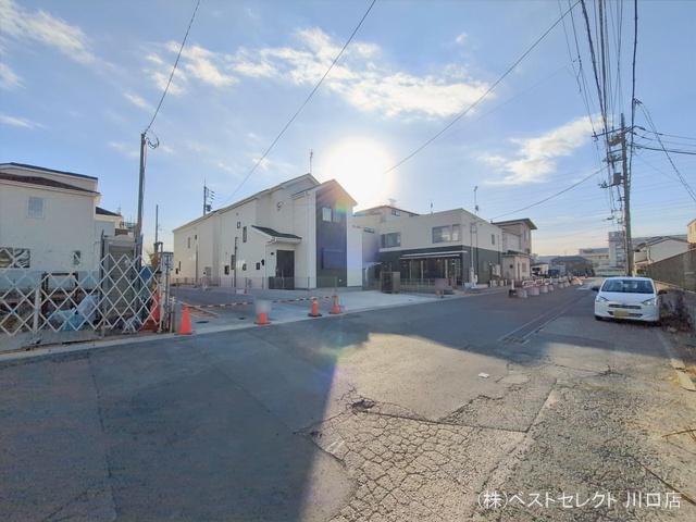 埼玉県川口市大字伊刈の新築戸建て外構写真 2026年1月19日撮影