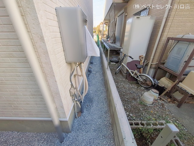 埼玉県川口市大字伊刈の新築戸建て外構写真 2026年1月19日撮影