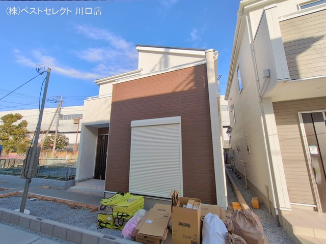 埼玉県川口市大字伊刈の新築戸建て外構写真 2026年1月19日撮影