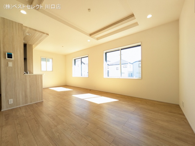埼玉県川口市大字安行領家の新築戸建てリビング写真 2026年2月18日撮影