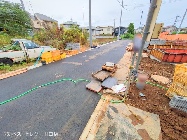 埼玉県川口市大字安行領家の新築戸建て基礎写真 2025年10月19日撮影