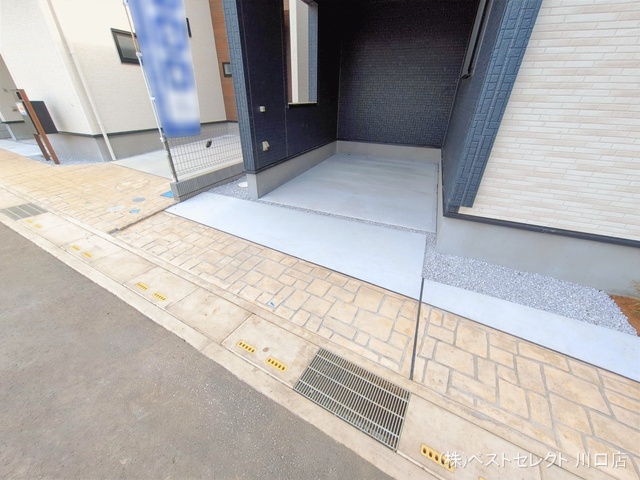 埼玉県川口市大字安行領家の新築戸建て完成写真 2026年2月4日撮影