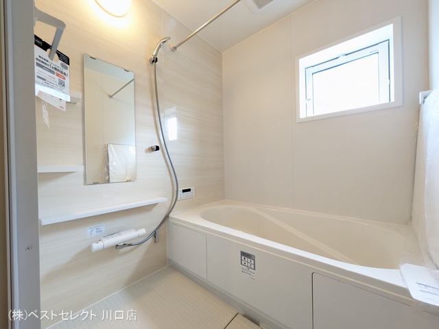 埼玉県川口市大字安行領家の新築戸建てお風呂写真 2026年3月26日撮影