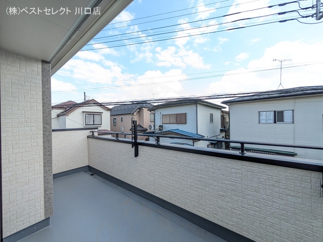 埼玉県川口市大字安行領家の新築戸建てバルコニー写真 2026年3月26日撮影