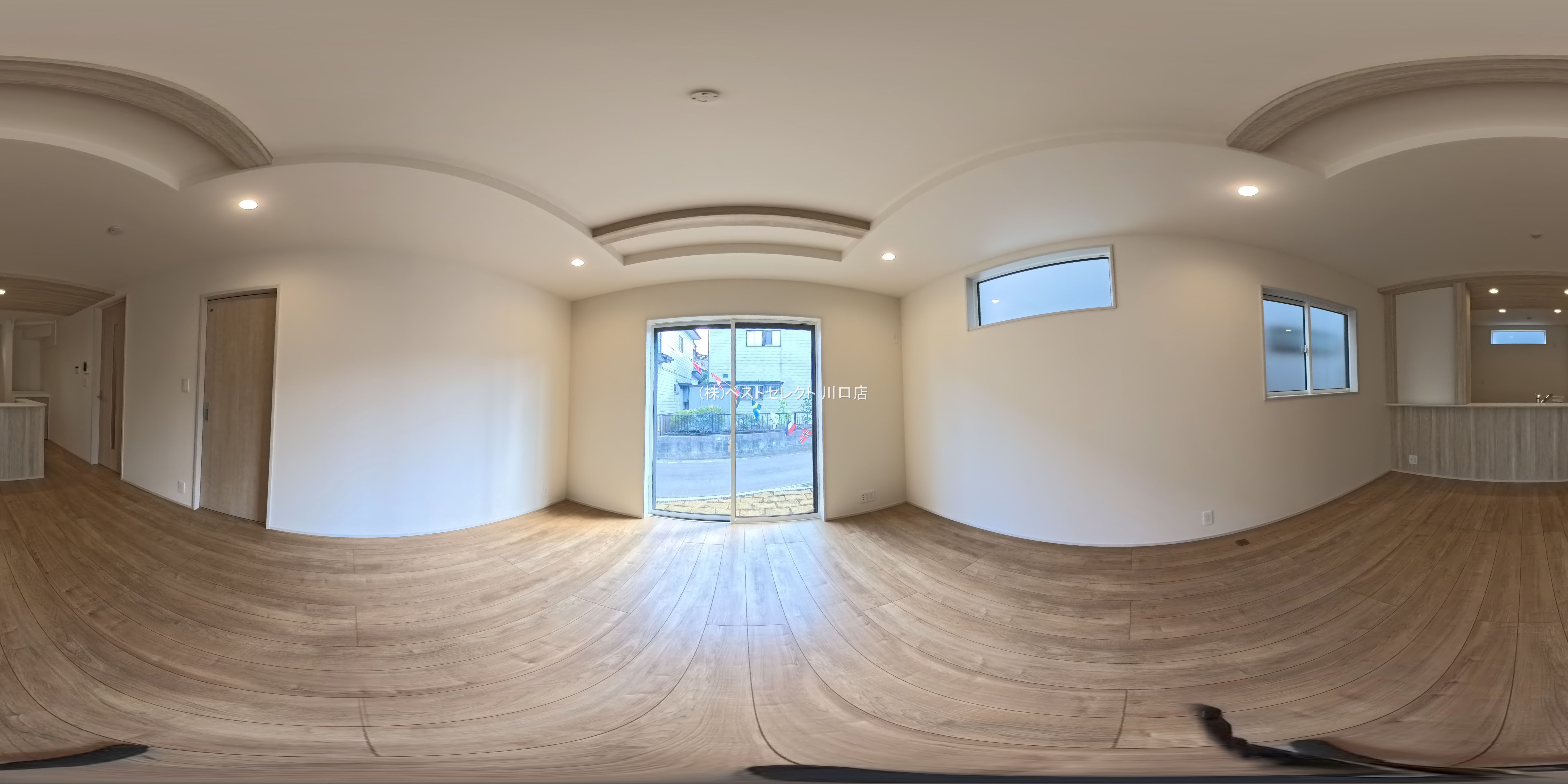 埼玉県川口市大字安行領家の新築戸建てパノラマ（リビング）写真 2026年3月26日撮影