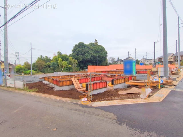 埼玉県川口市大字安行領家の新築戸建て基礎写真 2025年10月19日撮影