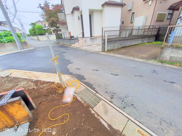 埼玉県川口市大字安行領家の新築戸建て基礎写真 2025年10月19日撮影