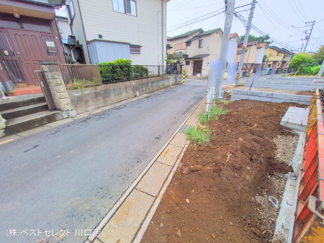 埼玉県川口市大字安行領家の新築戸建て基礎写真 2025年10月19日撮影