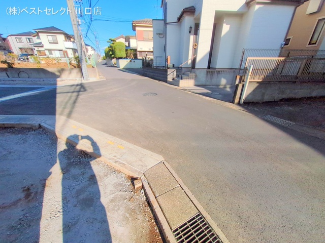 埼玉県川口市大字安行領家の新築戸建て外構写真 2025年12月21日撮影