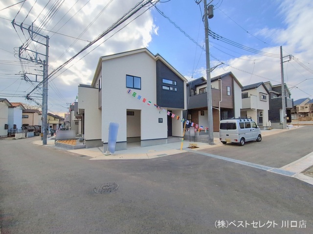 埼玉県川口市大字安行領家の新築戸建て完成写真 2026年2月11日撮影