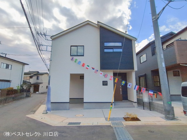 埼玉県川口市大字安行領家の新築戸建て完成写真 2026年2月11日撮影