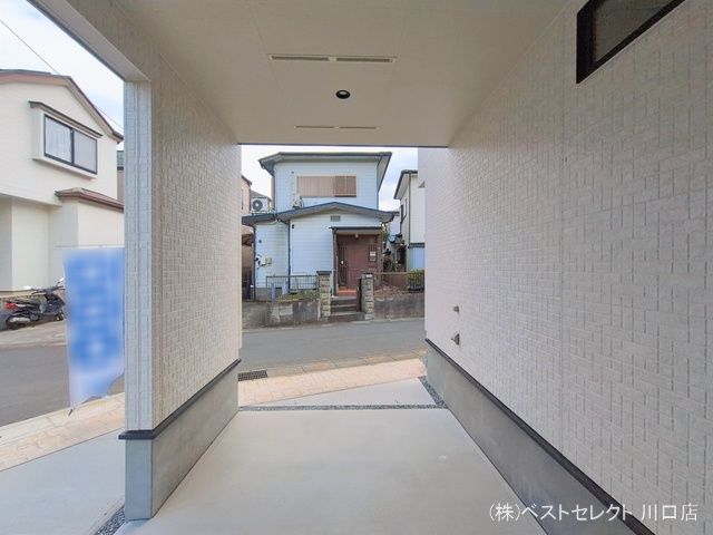 埼玉県川口市大字安行領家の新築戸建て完成写真 2026年2月11日撮影