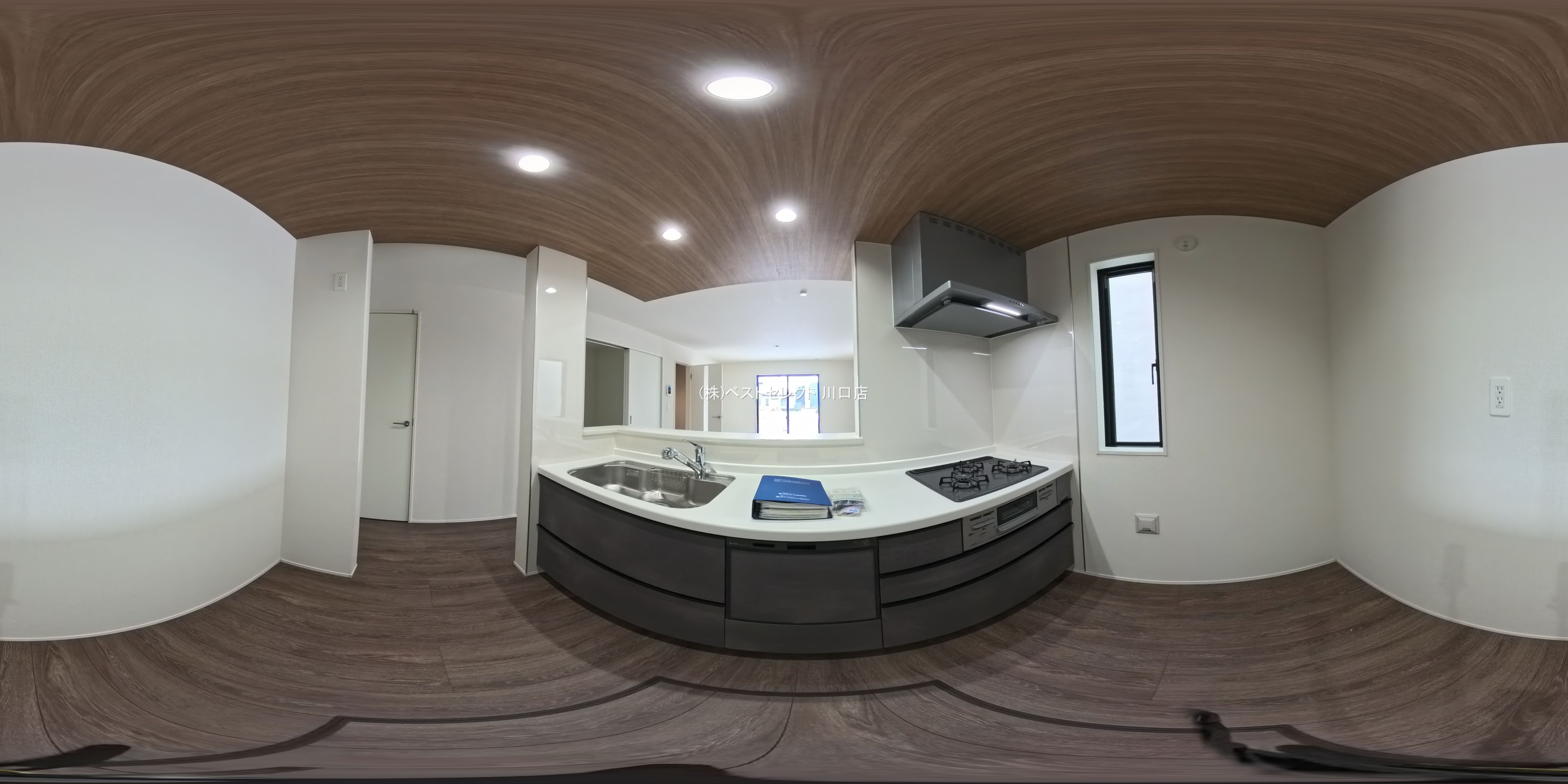 埼玉県川口市大字伊刈の新築戸建てパノラマ（キッチン）写真 2026年3月18日撮影