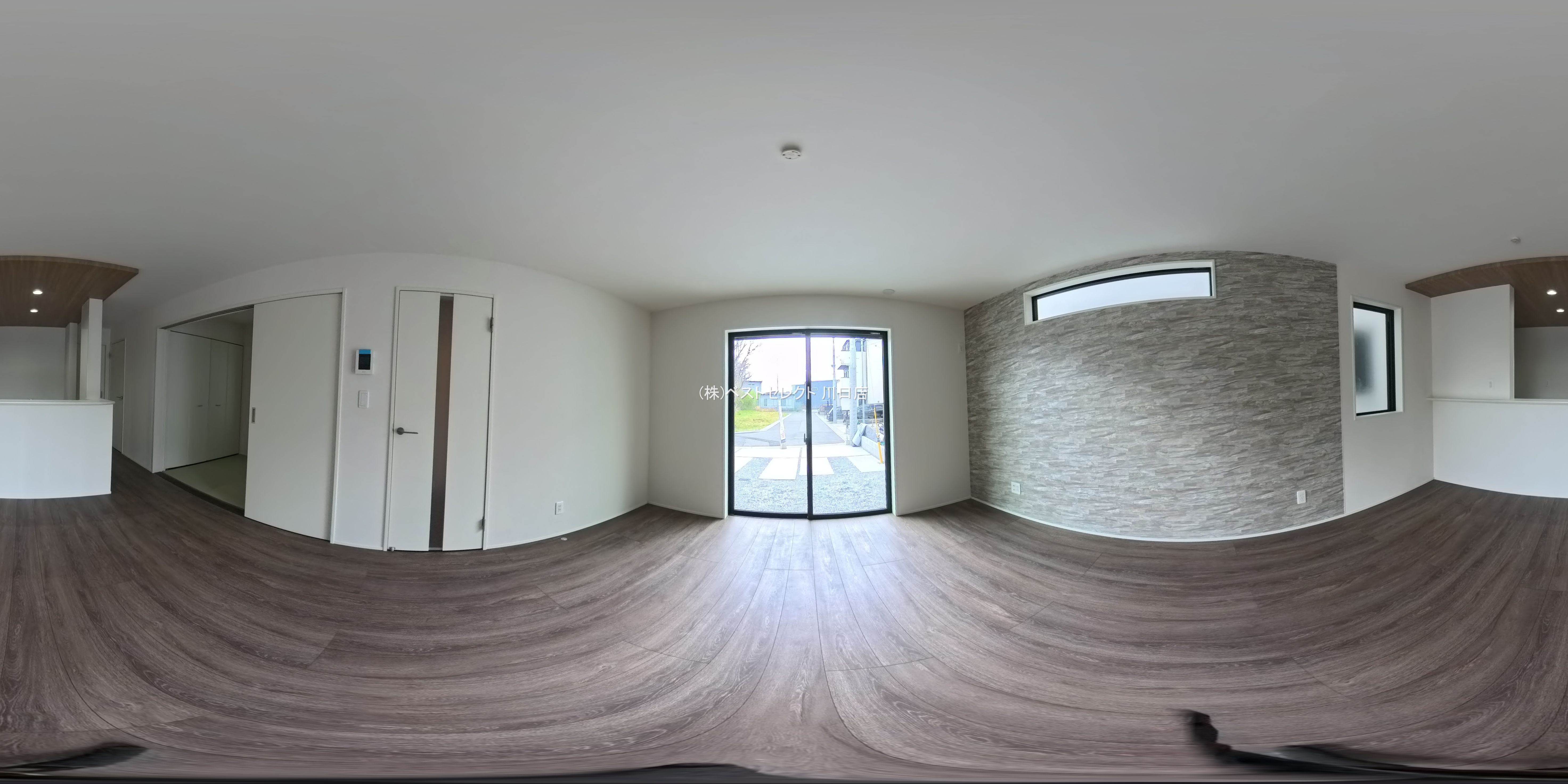 埼玉県川口市大字伊刈の新築戸建てパノラマ（リビング）写真 2026年3月18日撮影