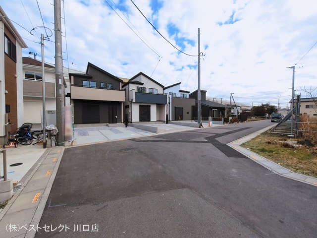 埼玉県川口市大字伊刈の新築戸建て完成写真 2026年3月5日撮影