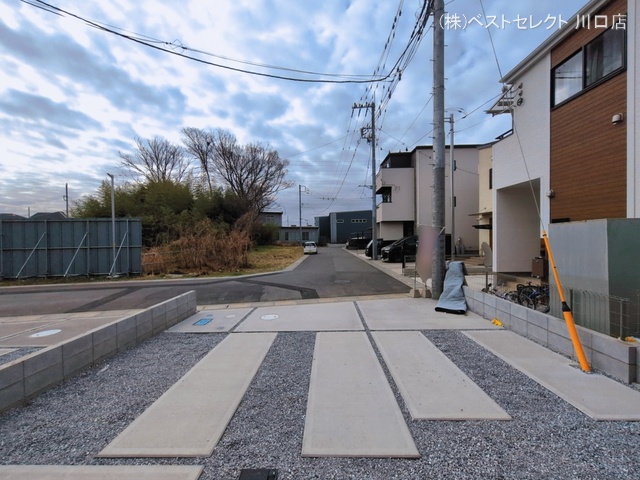 埼玉県川口市大字伊刈の新築戸建て完成写真 2026年3月5日撮影