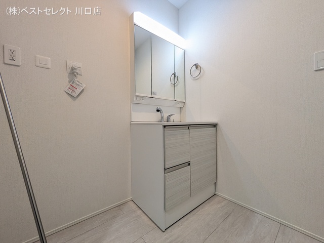 埼玉県川口市大字伊刈の新築戸建て洗面所写真 2026年3月18日撮影