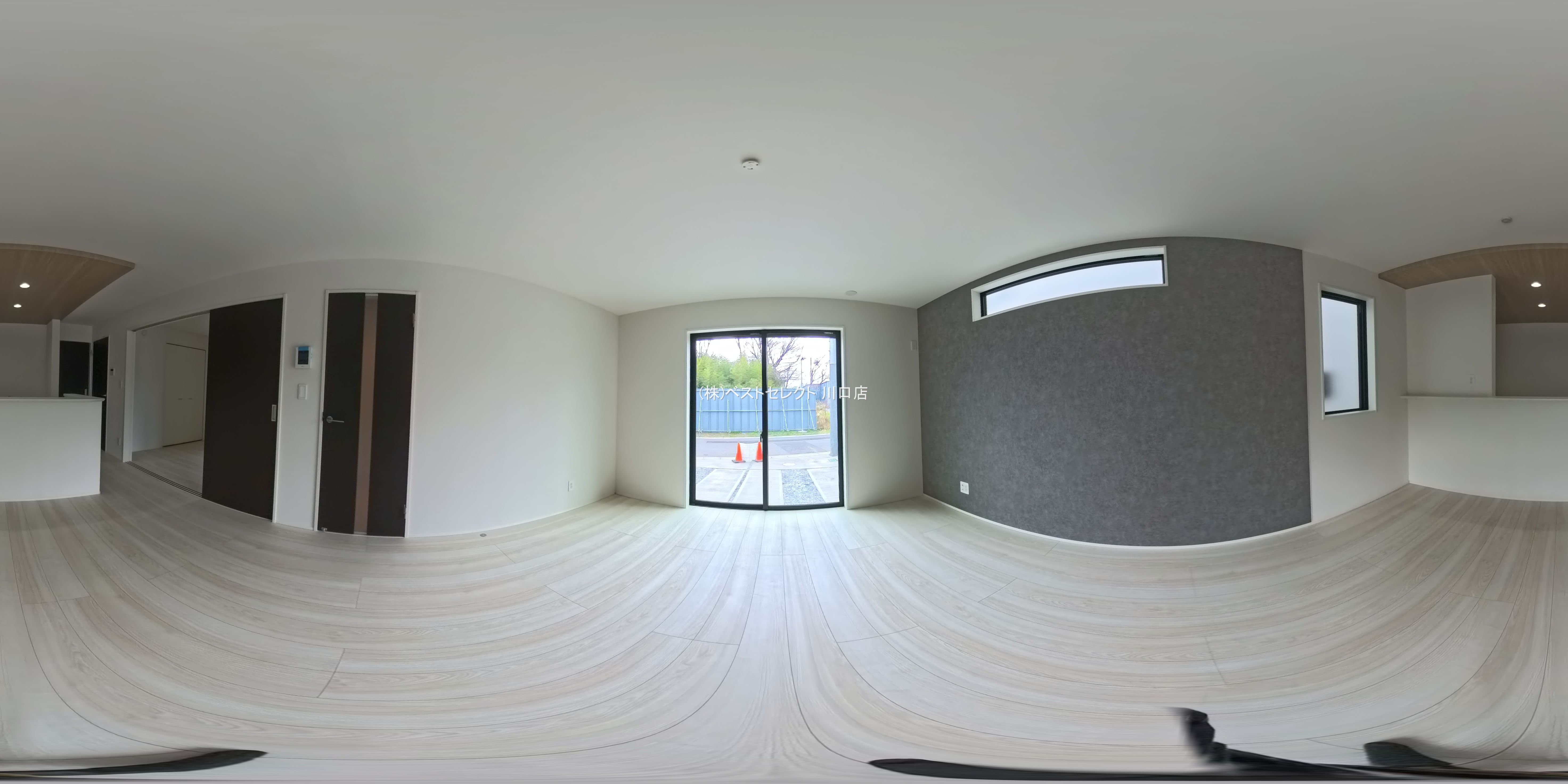 埼玉県川口市大字伊刈の新築戸建てパノラマ（リビング）写真 2026年3月18日撮影