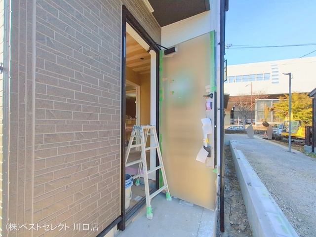 埼玉県川口市大字伊刈の新築戸建て外構写真 2026年2月3日撮影