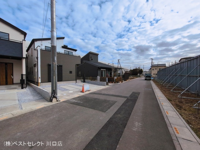 埼玉県川口市大字伊刈の新築戸建て完成写真 2026年3月5日撮影