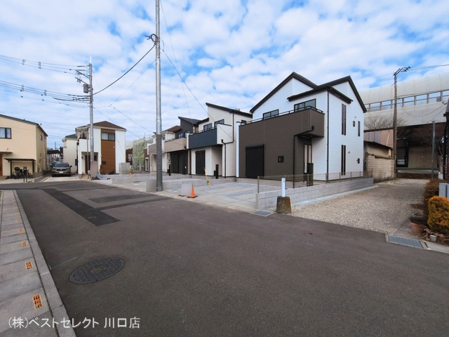 埼玉県川口市大字伊刈の新築戸建て完成写真 2026年3月5日撮影