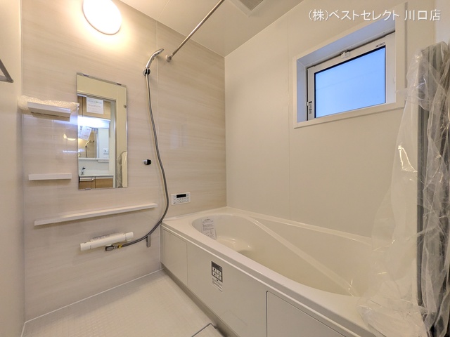 埼玉県川口市弥平１丁目の新築戸建てお風呂写真 2026年3月4日撮影