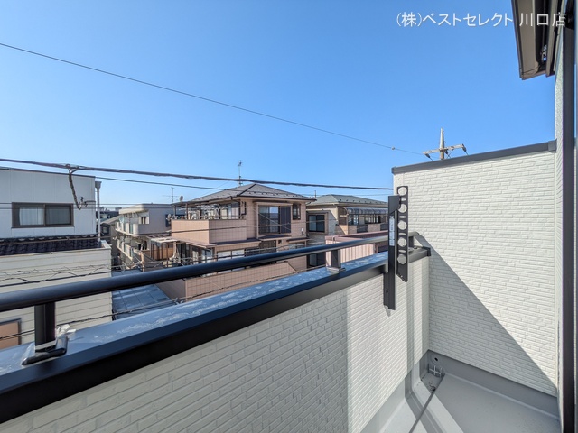 埼玉県川口市弥平１丁目の新築戸建てバルコニー写真 2026年3月4日撮影