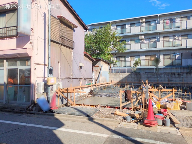 埼玉県川口市弥平１丁目の新築戸建て基礎写真 2025年11月9日撮影