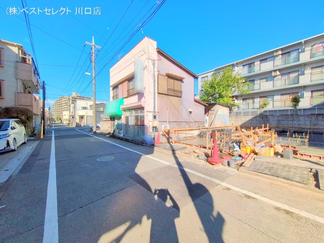 埼玉県川口市弥平１丁目の新築戸建て基礎写真 2025年11月9日撮影