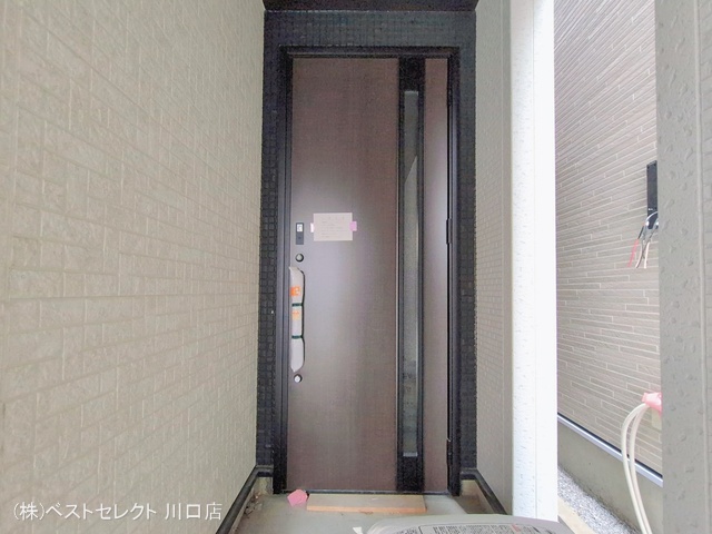 埼玉県川口市弥平１丁目の新築戸建て外構写真 2026年1月27日撮影