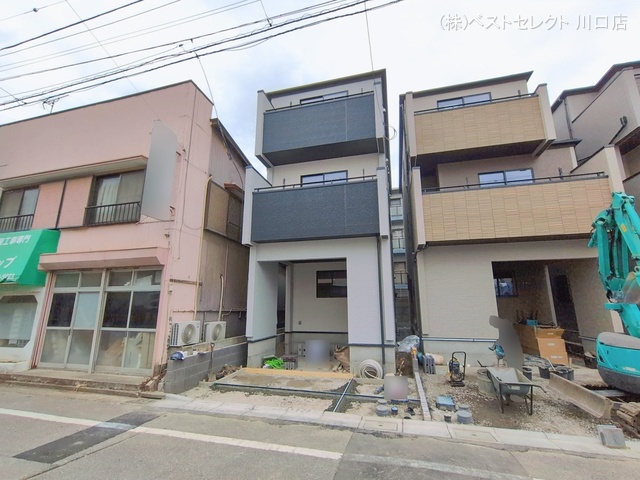 埼玉県川口市弥平１丁目の新築戸建て外構写真 2026年1月27日撮影