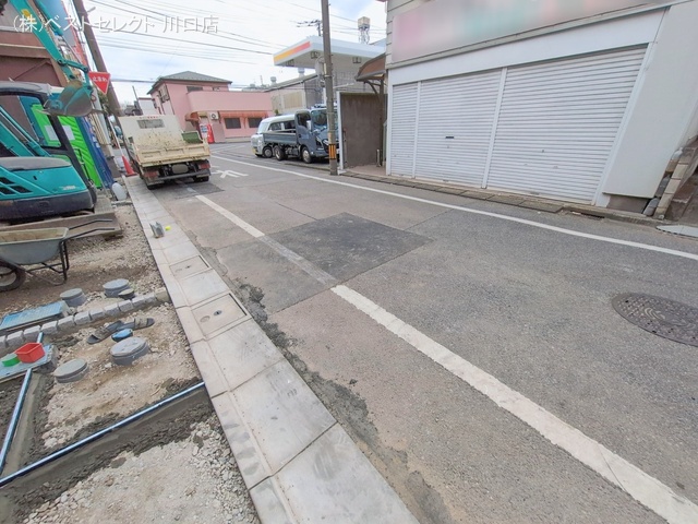 埼玉県川口市弥平１丁目の新築戸建て外構写真 2026年1月27日撮影