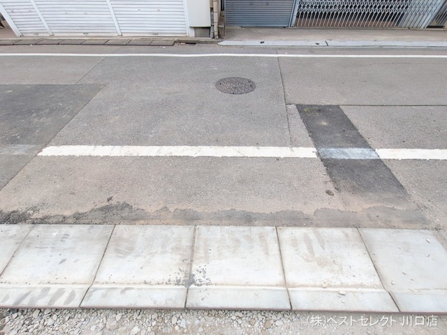 埼玉県川口市弥平１丁目の新築戸建て外構写真 2026年1月27日撮影