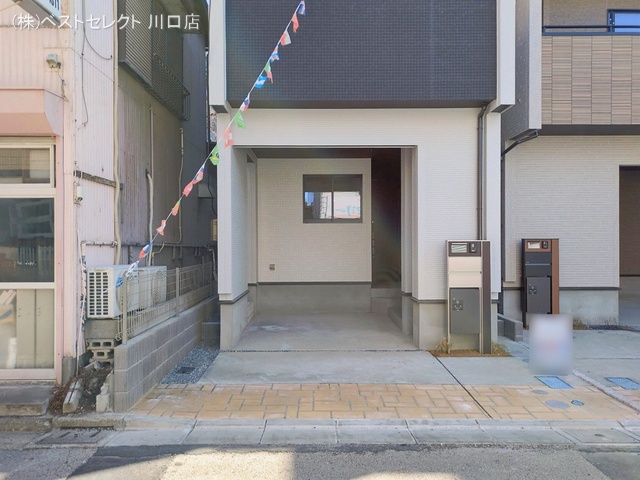 埼玉県川口市弥平１丁目の新築戸建て完成写真 2026年2月18日撮影