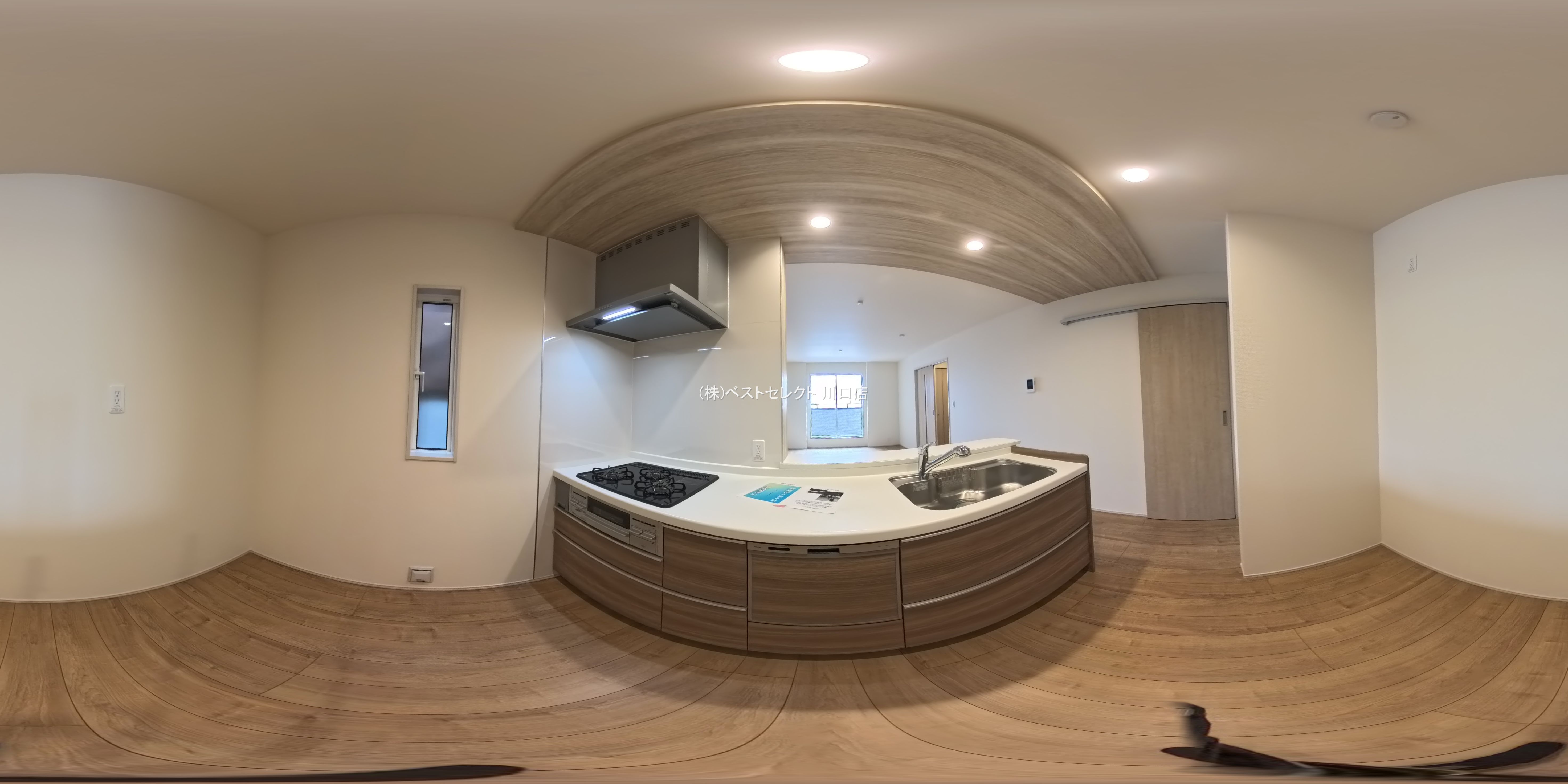 埼玉県川口市弥平１丁目の新築戸建てパノラマ（キッチン）写真 2026年3月25日撮影