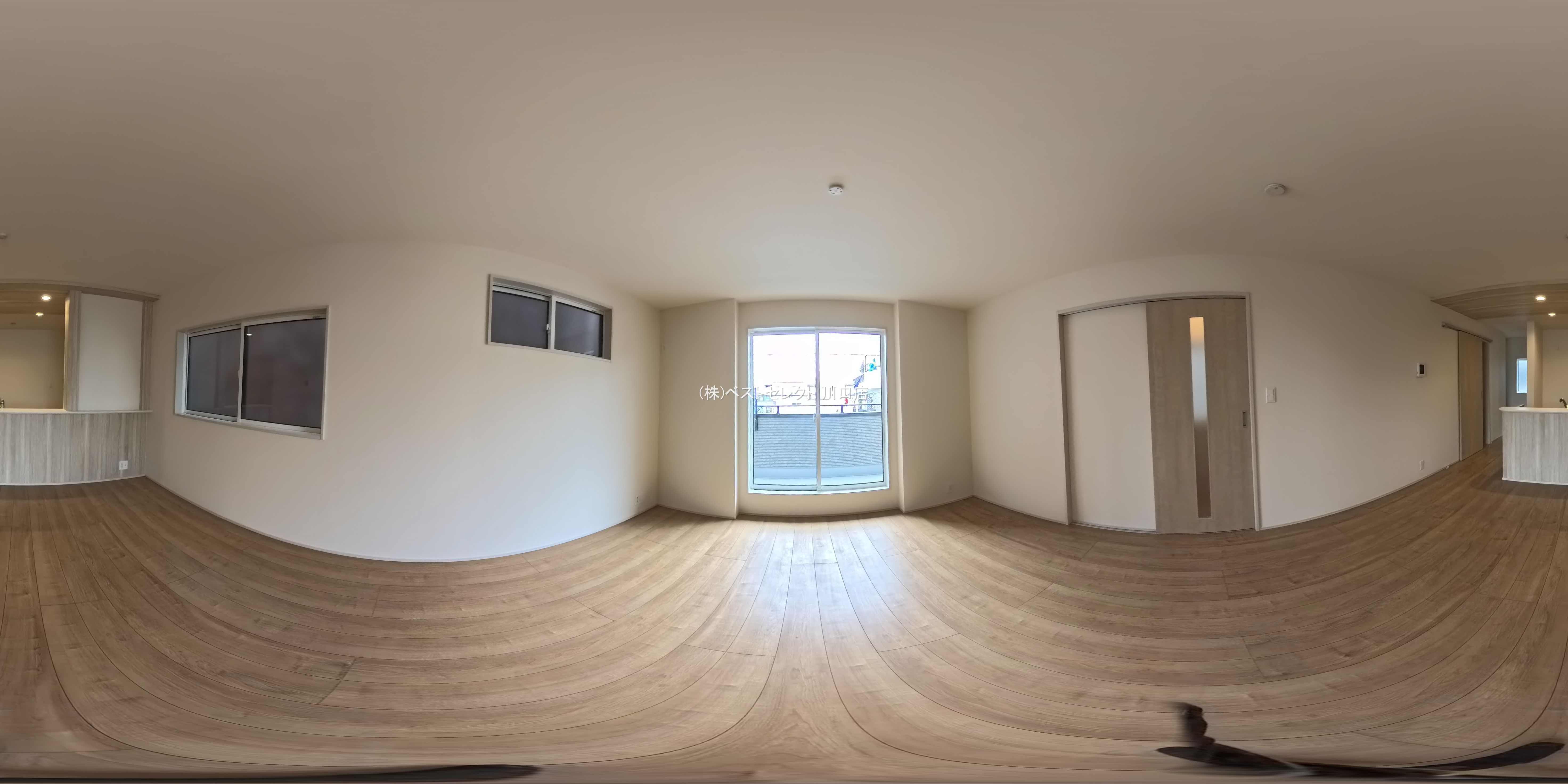 埼玉県川口市弥平１丁目の新築戸建てパノラマ（リビング）写真 2026年3月25日撮影