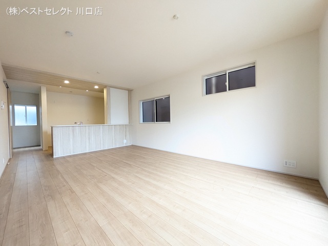 埼玉県川口市弥平1丁目の新築戸建てリビング写真 2026年3月25日撮影