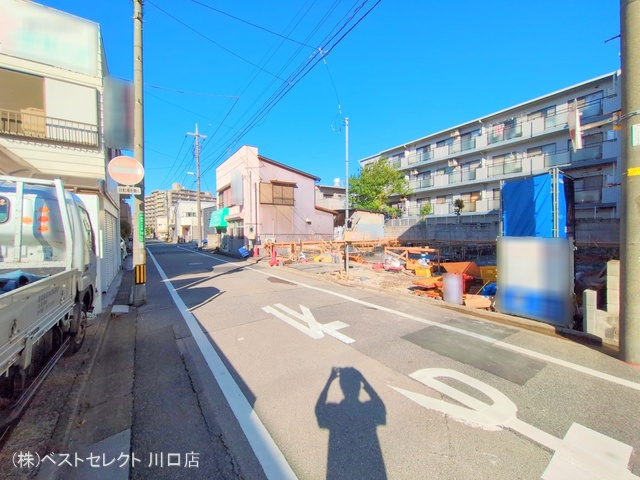 埼玉県川口市弥平1丁目の新築戸建て基礎写真 2025年11月9日撮影