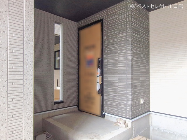 埼玉県川口市弥平1丁目の新築戸建て外構写真 2026年1月27日撮影