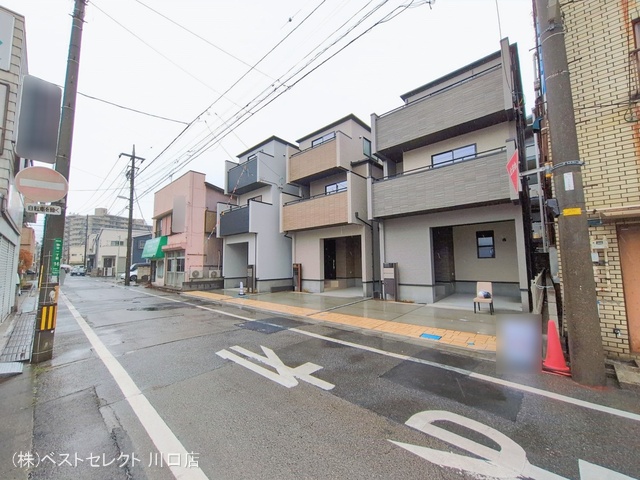 埼玉県川口市弥平1丁目の新築戸建て完成写真 2026年2月24日撮影