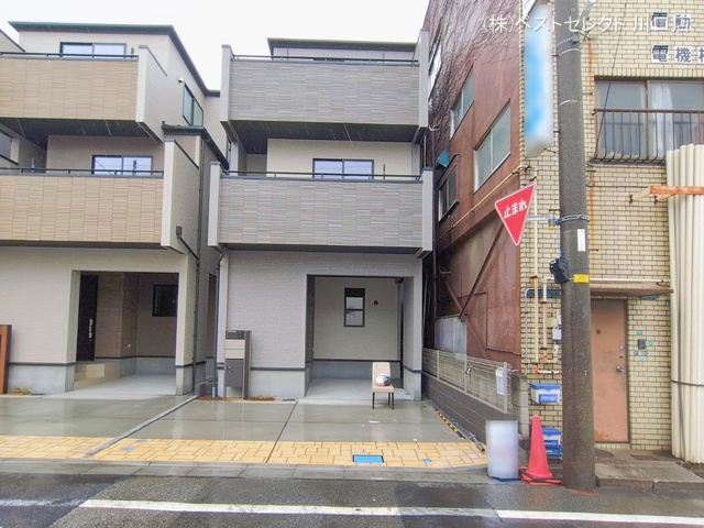 埼玉県川口市弥平1丁目の新築戸建て完成写真 2026年2月24日撮影