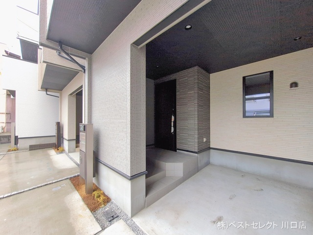 埼玉県川口市弥平1丁目の新築戸建て完成写真 2026年2月24日撮影