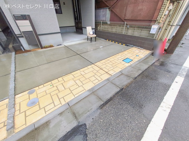 埼玉県川口市弥平1丁目の新築戸建て完成写真 2026年2月24日撮影