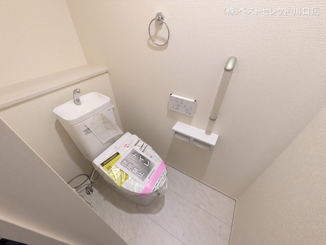 埼玉県川口市大字安行領家の新築戸建てトイレ写真 2026年3月26日撮影