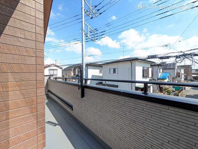 埼玉県川口市大字安行領家の新築戸建てバルコニー写真 2026年3月26日撮影
