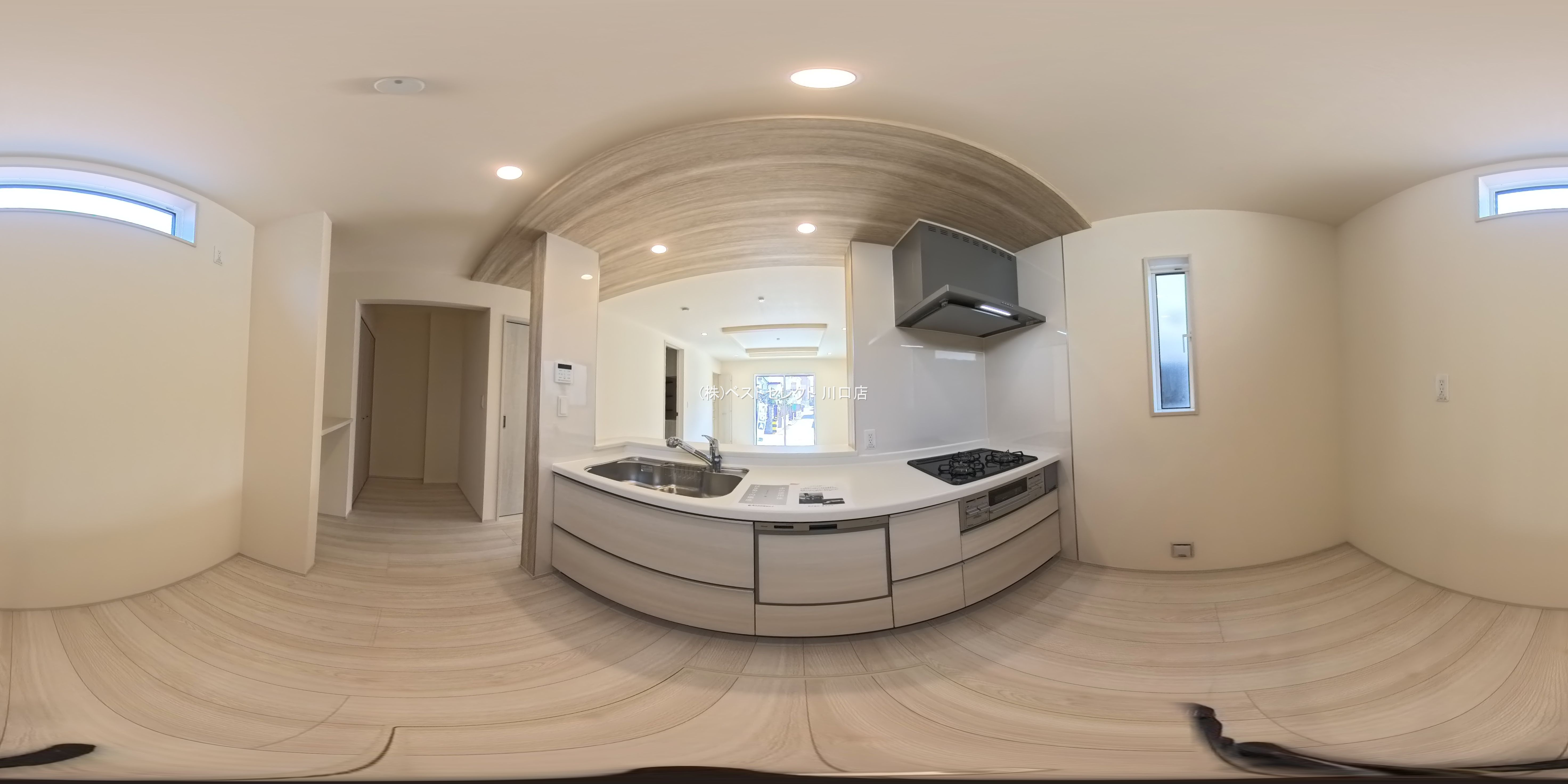 埼玉県川口市大字安行領家の新築戸建てパノラマ（キッチン）写真 2026年3月26日撮影