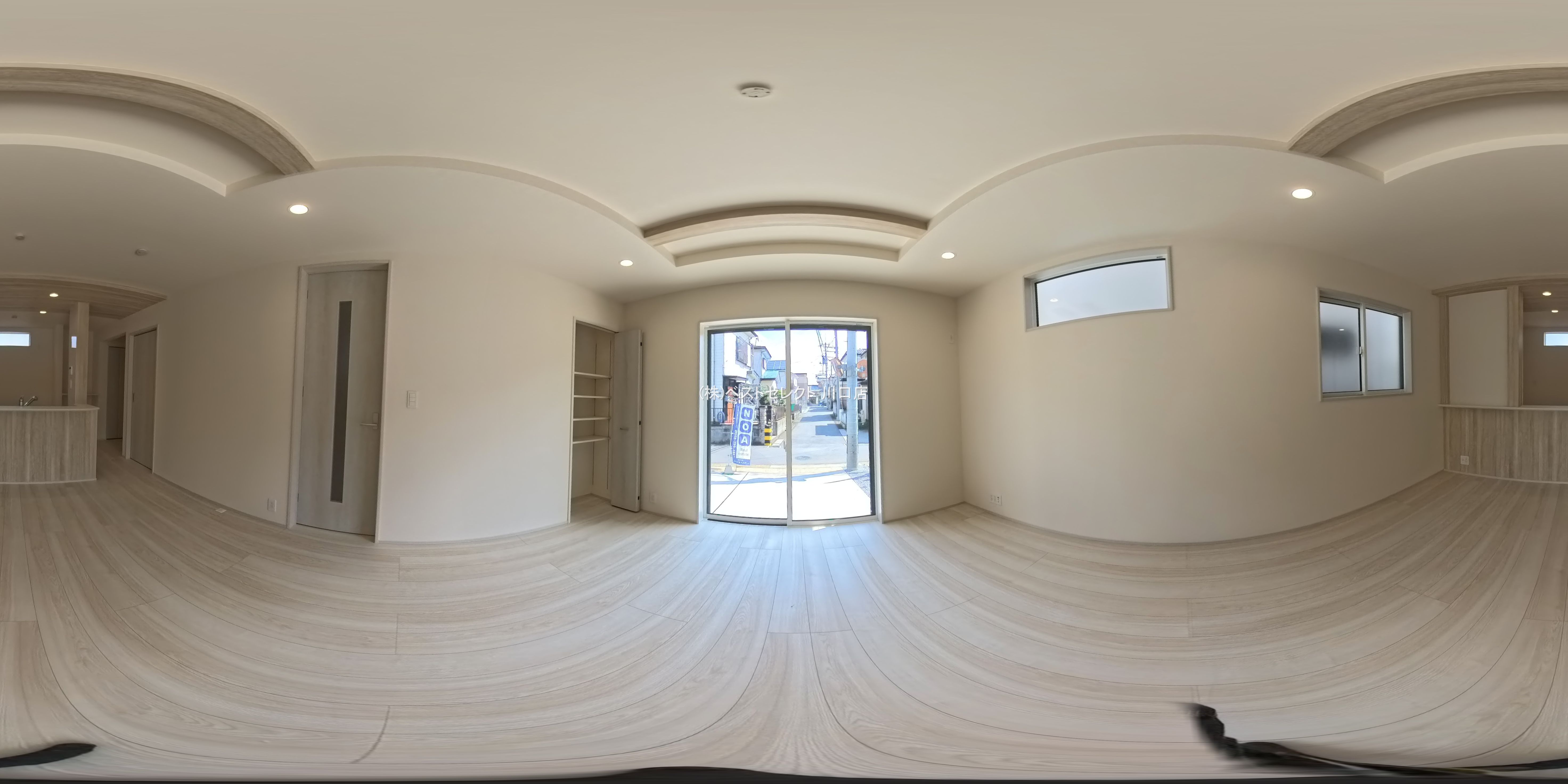 埼玉県川口市大字安行領家の新築戸建てパノラマ（リビング）写真 2026年3月26日撮影