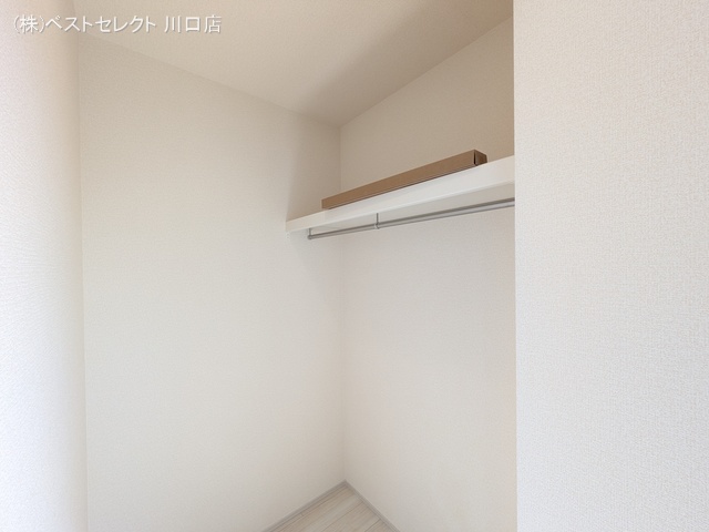 埼玉県川口市大字安行領家の新築戸建て収納(ウォークインクローゼット)写真 2026年3月26日撮影
